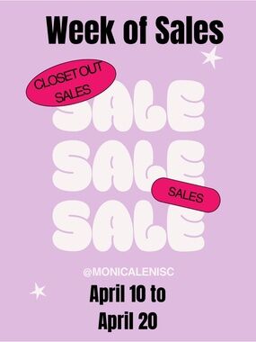 Closet Selected Items ON SALE Made me one Offet